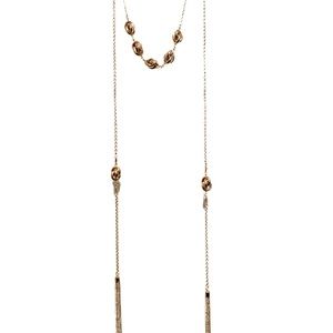 Multi Layer Women’s Long Gold Statement Necklace Tassels Y2K Fashion